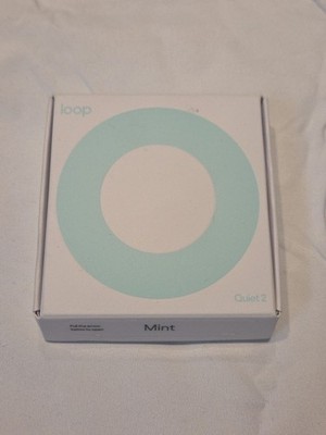 Loop Quiet 2 Ear Plugs for Noise Reduction 14 Rating Mint Green ( Open Box )