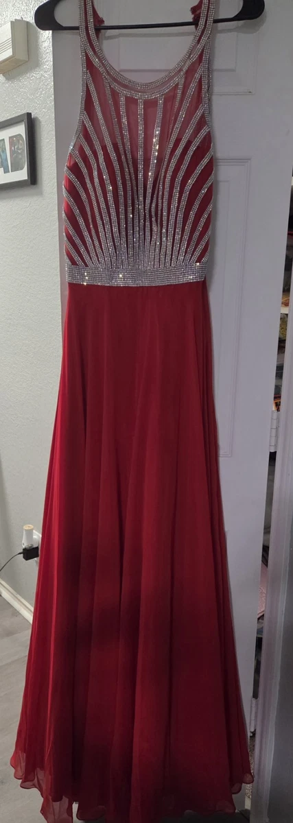 open lace back dress Celena Maxi Dress Burgundy Burnout