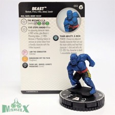 Heroclix X-Men: House of X set Beast 002 Fast Forces figure w/card 