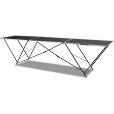 66LB Compact Foldable Measurable Steel Work Bench Table Desktop Craftsmen DIY