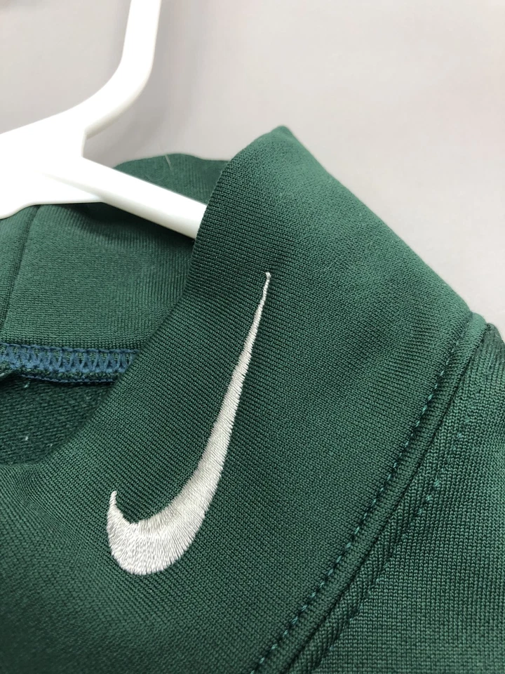 Nike Pro Team NikeFIT Therma Pullover Shirt Large Green Long Sleeve Athletic Top - Image 4 of 4