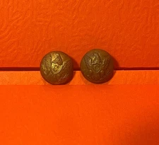 Civil War Eagle Cavalry Cuff Kepi Button Group Non Dug C