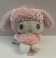 Sanrio 2024 5in My Melody Cozy Pajamas Plush Bag Clip, NWT
