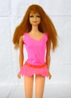 Vtg 1968 Mattel Talking Stacey Doll Head Copper Titian Hair TNT Body ** BAD LEGS