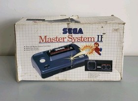 Sega Master System II 2 Console - Grey *BOXED - W/ Controller & Power Cord*