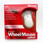 Microsoft Wheel Mouse Optical USB PS/2 - X08-40764 With Box