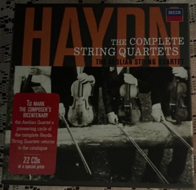 Haydn: Complete String Quartets: The Aeolian String Quartet: Decca 22 CD Box Set