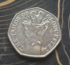 Tailor of Gloucester 50p 2018 Queen Elizabeth Coin