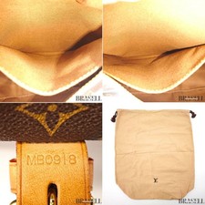 Borsa a tracolla Louis Vuitton Monogram Saumur 35 M40662 borsa con patta...