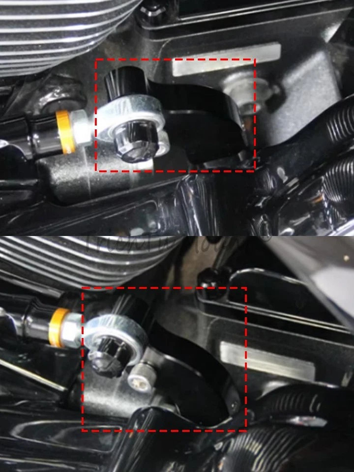 Soporte de asistencia neutral para cambio de marchas de motocicleta para Harley Road King 17-22/Softail Foto 3 de 4