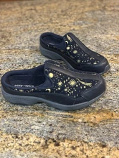 NWOB Easy Spirit Traveltime 551 Mule Shoes Celestial Navy Size 5.5 Women’s