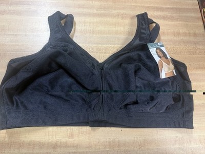 Underscore Bra Fashion Plus Comfort Wirefree Size 44DD Black New 306497