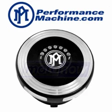 Performance Machine Merc Gas Cap With LED Fuel Light for 1996-2003 Harley uo