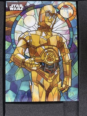 Topps Star Wars Smugglers Outpost - Civillized Age Art C-3PO - CIV-9  #/25 