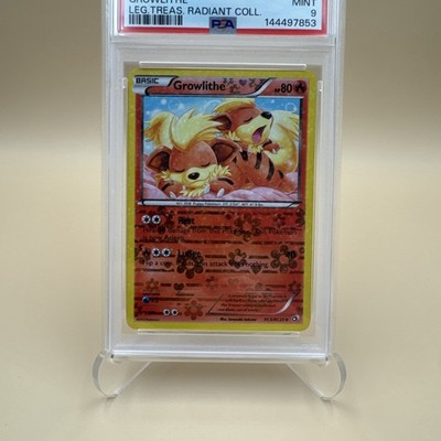 Growlithe RC4/RC25 Legendary Treasures: Radiant Collection Holo