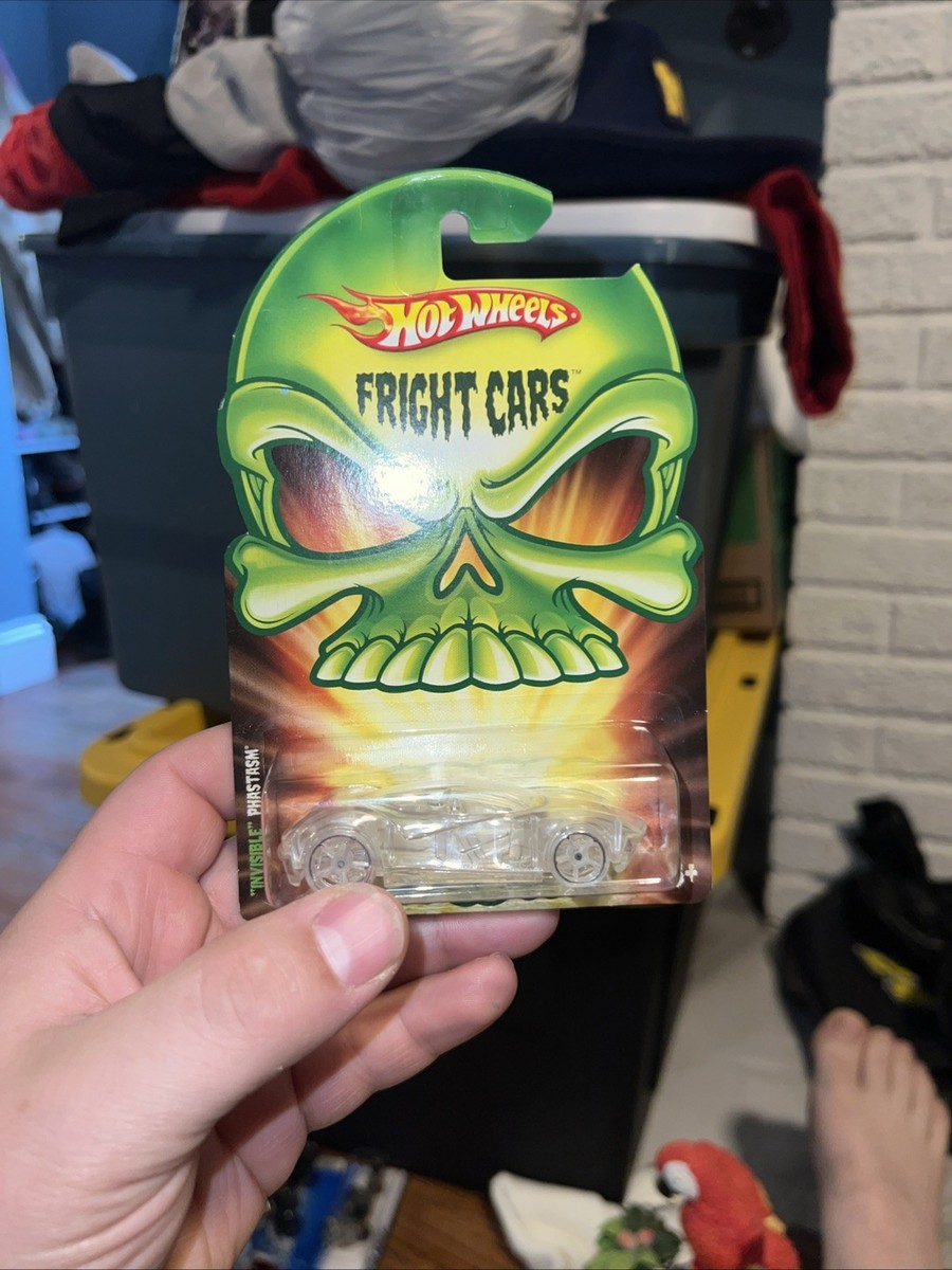 2008 Hot Wheels FRIGHT Cars INVISIBLE PHASTASM Halloween MINT