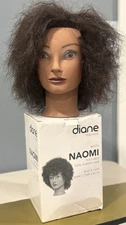 Diane Fromm Mannequin Styling Head Naomi D315 100% Human Hair Cosmetology