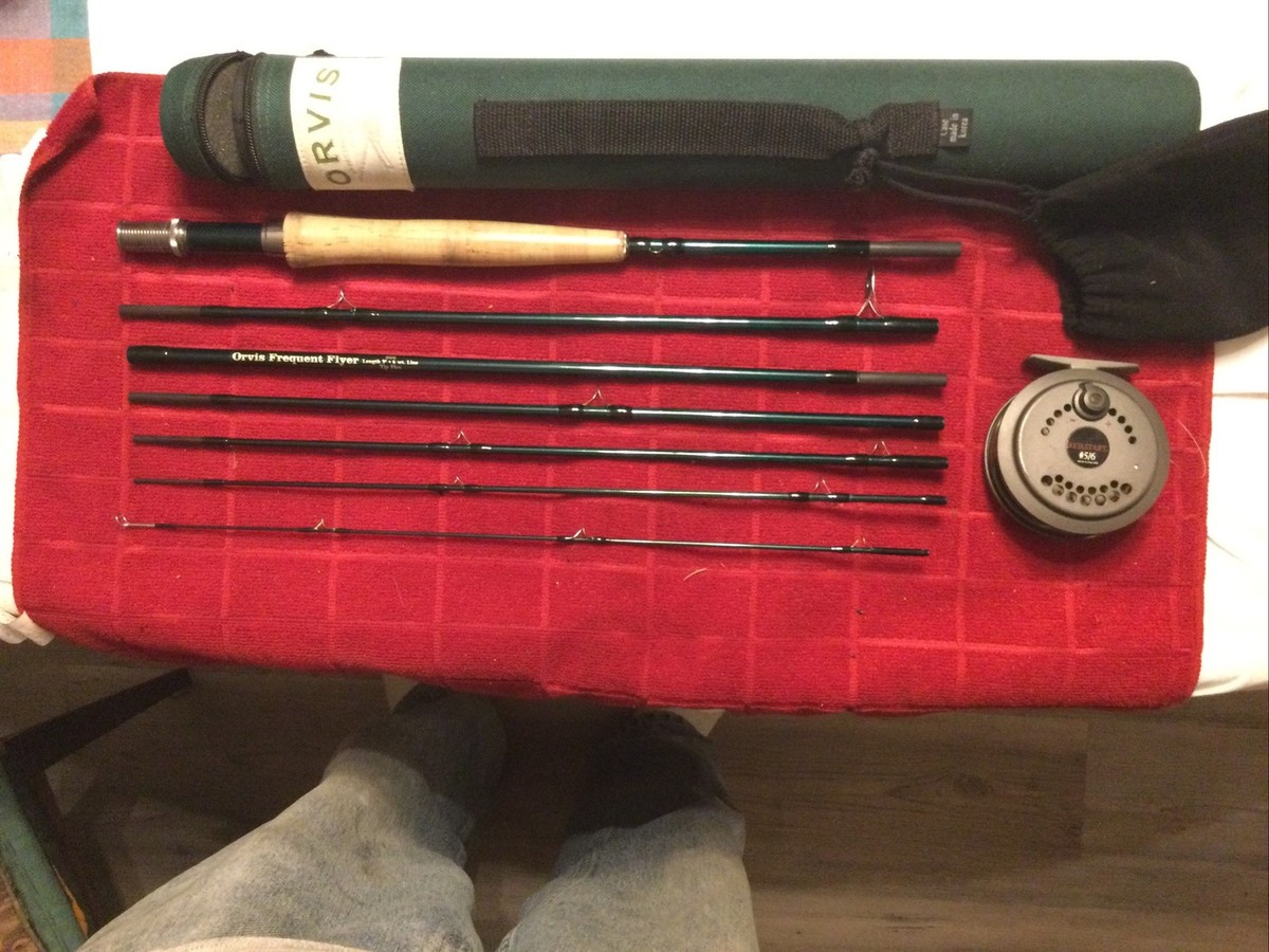 ロッド ORVIS FREQUENT FLYER 906 9'0\" #6 Orvis Frequent Flyer 906 Tipflex 7 piece 9' trout fly rod