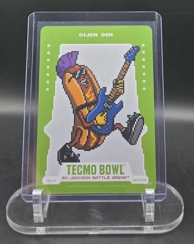 2026 Bo Jackson Battle Arena Tecmo Bowl Hot Dog #4 Dijon Don