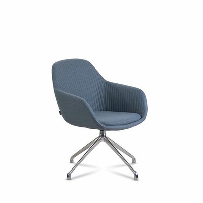 Inwerk Melow  Armchair Konferenzstuhl Graublau