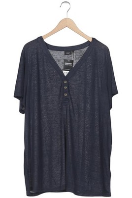 Zizzi T-Shirt Damen Shirt Kurzärmliges Oberteil Gr. XL Marineblau #lgtal45