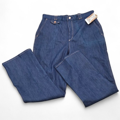 #ad #ad Vintage NWT Sears High Rise Stretch Jeans Size 18 Regular Mom Jeans NOS *Read* $24.99