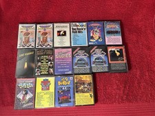16 Cassette Tape Lot Various Rock 50s, 60s, 70s, 80s 90s Rock Compilation