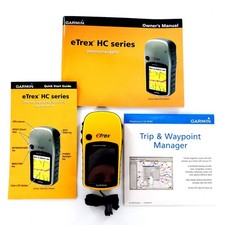 Garmin eTrex Venture HC Handheld Satellite GPS Navigation Unit Tested Works