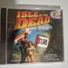 Vintage 1994 Isle of the Dead PC CD-ROM Factory Sealed Cracked Jewel Case