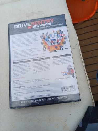 Drive Sentry Go Anywhere Personal Data Firewall New and Sealed - 第 4/6 張圖片