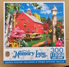MasterPieces Memory Lane 300 Piece Puzzle Called A Delightful Day