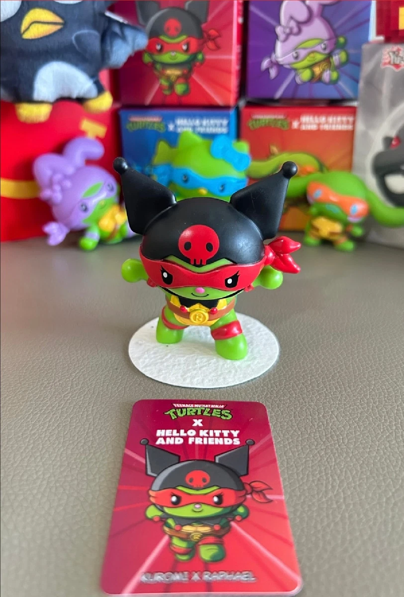 【新品】Hello Kitty x TMNT フィギュア 5体セット FULL SET 8pcs Mcdonalds Teenage Mutant Ninja Turtles x Hello