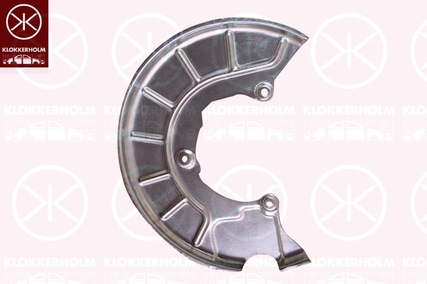 Vorderachse Links Klokkerholm 9545377 Spritzblech, Bremsscheibe FüR Audi,Seat,Sk-image