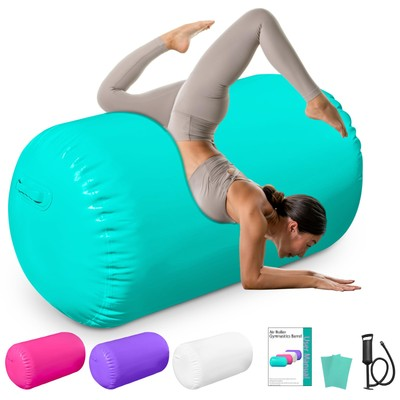 #ad #ad Air Roller Gymnastics Barrel Back Handspring Trainer Air Barrel Gymnastics Ai...