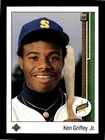1989 UPPER DECK #1 KEN GRIFFEY JR. RC MARINERS