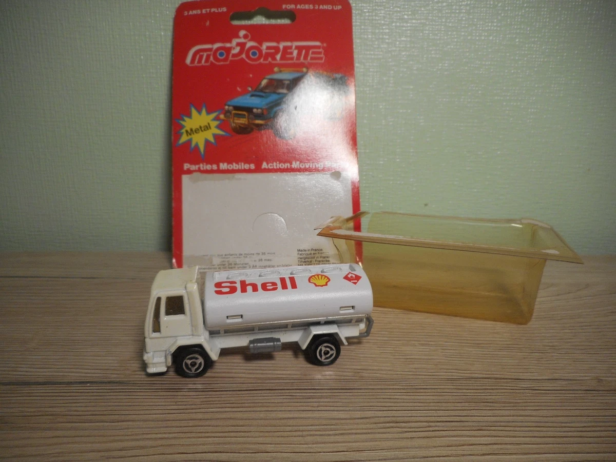 Camion Citerne Majorette White Petrol Company – 1/60, 1990s, France