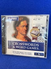 1998 EXPERT SOFTWARE CROSSWORDS AND WORD GAMES PC WINDOWS SEALED