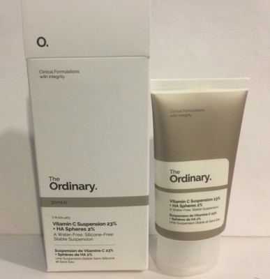 The Ordinary - Vitamin C Suspension 23% + HA Spheres 2%. 1 fl oz, new!