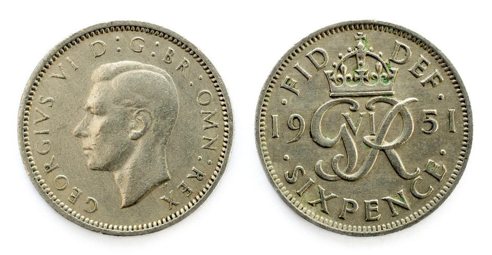 1937 TO 1952 GEORGE VI LUCKY SILVER SIXPENCES CHOICE OF YEAR / DATE - Image 3 of 3