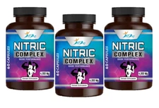 3 Pack Nitric Oxide 4000mg L-Arginine Citrulline Keto Muscle Pump Growth Pills 1