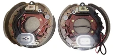PAIR-Rockwell 10K Electric Trailer Brake 12-1/4" x 3-1/2" 5 Bolt 4738-L+R 10,000