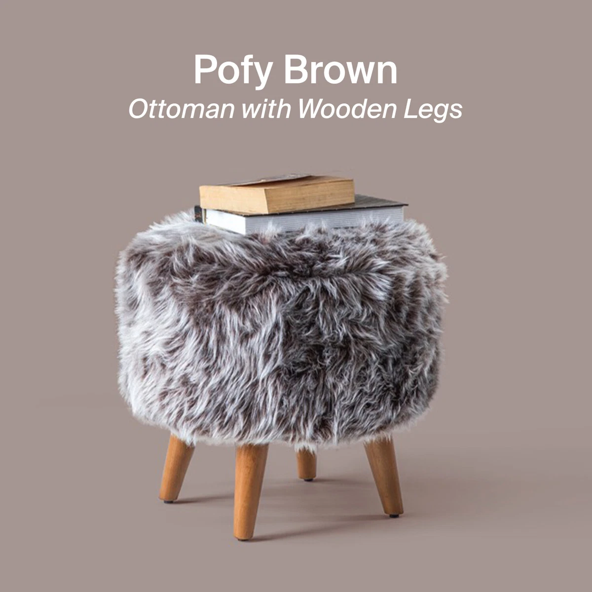 Fluffy sale foot rest