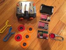 Spy Guy 13-piece Secret Mission Set Look Around Binoculars Spy IDs Discs