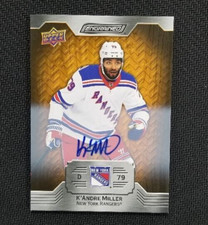 K'Andre Miller 2023-24 Upper Deck ENGRAINED Autographed Card #12