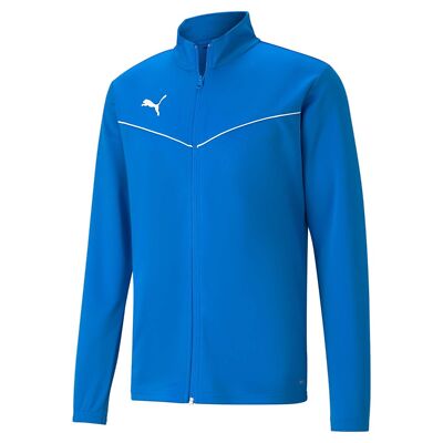 Puma Teamrise Training Poly Jacket Sweatshirt Blau Erwachsene