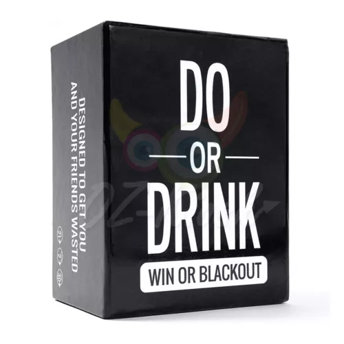Do Or Drink Drinking Card Game for Adults Dirty & Fun Party Dare or Shots Cards - Picture 2 of 30