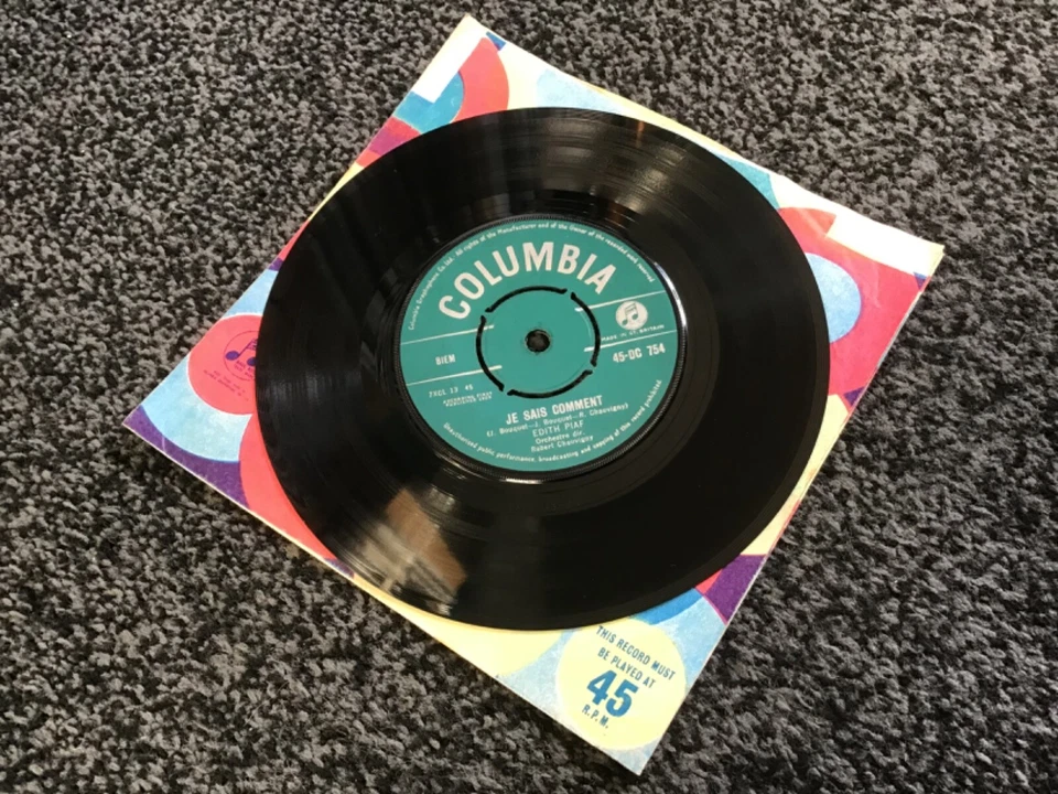 EDITH PIAF - MILORD 1959 UK SINGLE COLUMBIA DC 754 EXCELLENT CONDITION - Image 4 of 4