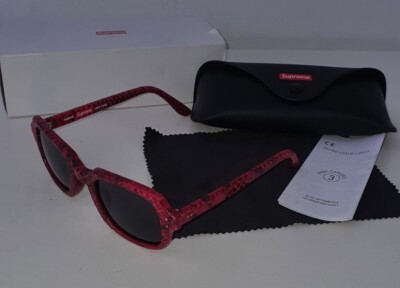 SS19 Supreme Marvin sunglasses red snake made in Italy | eBay 