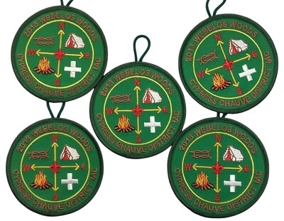 Istrouma Area Council LA Lot of 5 Event Patches (ZA402)