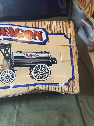 Ertl Horse & Wagon Die-Cast Coin Bank True Value 1990 - Picture 5 of 12